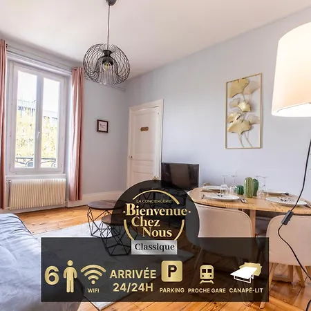 Apartment F3 Av Republique Avec Garage Clermont-Ferrand